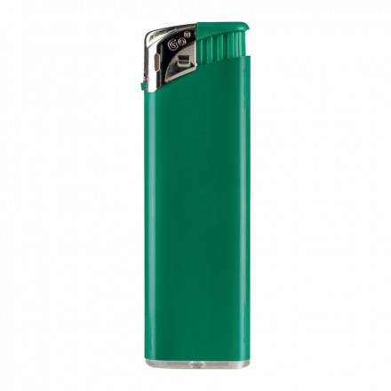 BRIQUET PERSONNALISÉ RECHARGEABLE PIEZO 'SATURNE' - vert