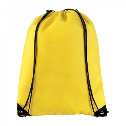 LOT DE 150 SACS À DOS PERSONNALISÉS 'NEIL' 80 GR/M² - jaune
