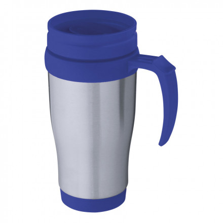 MUG ISOTHERME EN MÉTAL 'GILA' - bleu