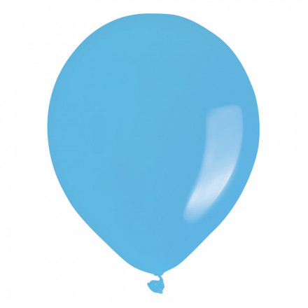 LOT DE 100 BALLONS DE BAUDRUCHE ø30 CM 'LUFT' - bleu clair