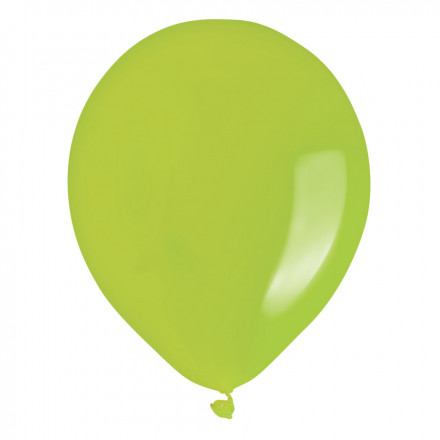 LOT DE 100 BALLONS DE BAUDRUCHE ø30 CM 'LUFT' - vert pomme