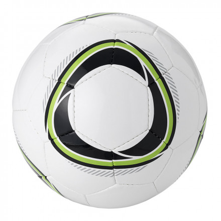 BALLON DE FOOTBALL PUBLICITAIRE 'HUNTER' - noir/vert