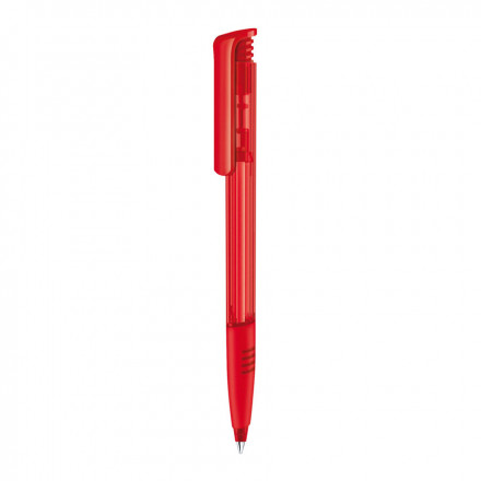 STYLO SENATOR® 'SUPER HIT GRIP CLEAR' - rouge