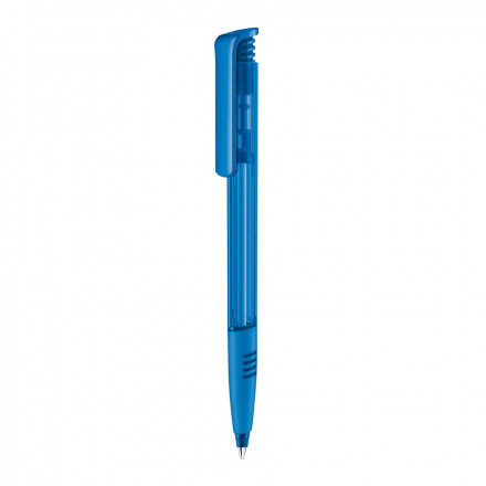 STYLO SENATOR® 'SUPER HIT GRIP CLEAR' - bleu royal