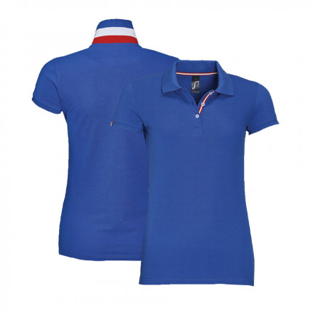 POLO PUBLICITAIRE FEMME 'PATRIOT' 200 GR/M² - royal