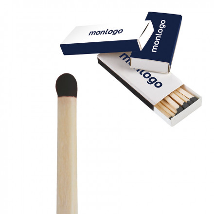 BOITE D'ALLUMETTES PUBLICITAIRE 'ETNA' - tête noire