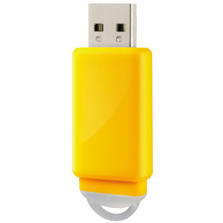 CLÉ USB PUBLICITAIRE 'SLIDER' - jaune