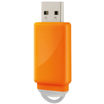 CLÉ USB PUBLICITAIRE 'SLIDER' - orange
