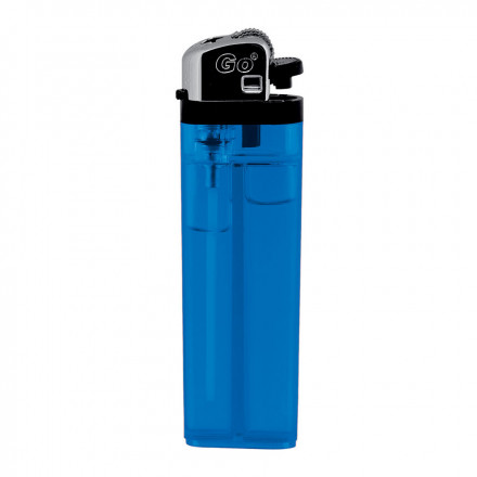 BRIQUET PUBLICITAIRE JETABLE 'URANUS' - bleu transparent