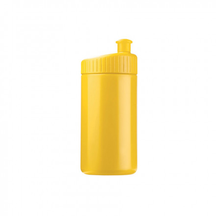 GOURDE DE SPORT PUBLICITAIRE 'TRAIL' 500ML OPAQUE COLORE - jaune