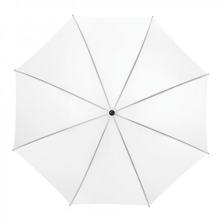 PARAPLUIE MANCHE DROIT PUBLICITAIRE 'VOGAR' - blanc