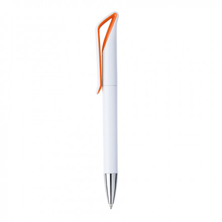STYLO À BILLE PUBLICITAIRE 'DONATO' - orange/blanc