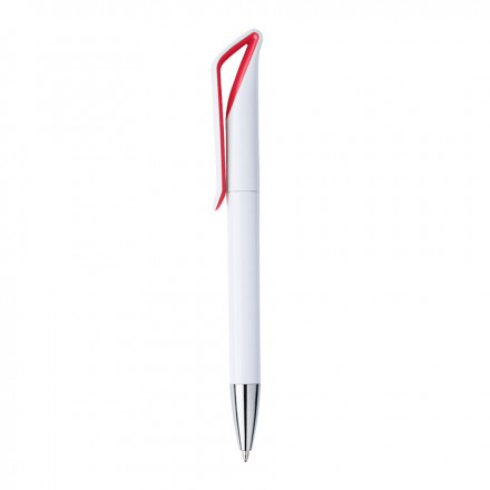 STYLO À BILLE PUBLICITAIRE 'DONATO' - rouge/blanc