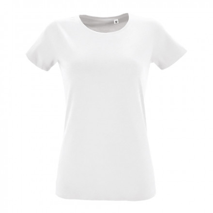 T-SHIRT PERSONNALISÉ FEMME 'REGENT FIT' BLANC - blanc