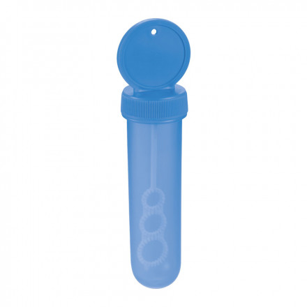 TUBE À BULLES DE SAVON PERSONNALISÉ 'BURBULA' - bleu