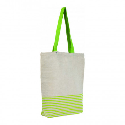 SAC PUBLICITAIRE EN COTON JUCO 'XALAPA' - vert