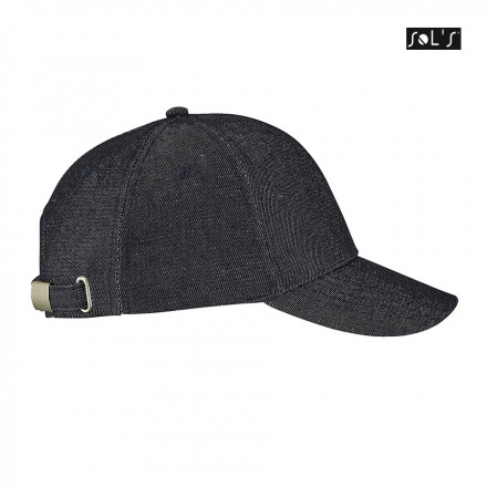 CASQUETTE PERSONNALISÉE MIXTE DENIM 'FOXY' 260 GR/M² - denim