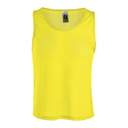 CHASUBLE PERSONNALISÉE SPORT 'ANFIELD' 80 GR/M² - jaune