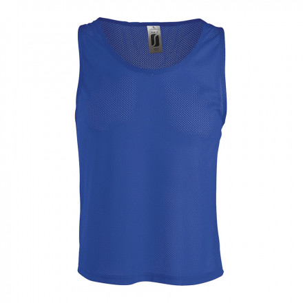 CHASUBLE PERSONNALISÉE SPORT 'ANFIELD' 80 GR/M² - bleu