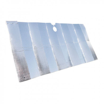 PARE-SOLEIL VOITURE PERSONNALISÉ 'TINDY' - argenté