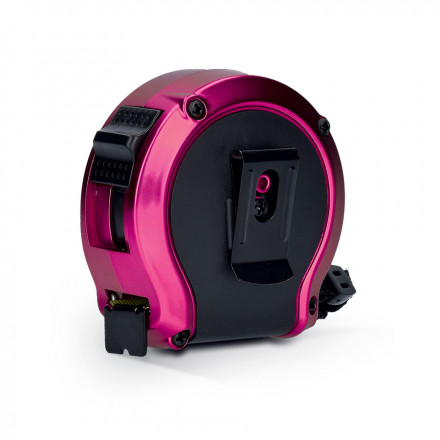 MÈTRE RUBAN PERSONNALISÉ COLORÉ 3M 'MANON' - rose