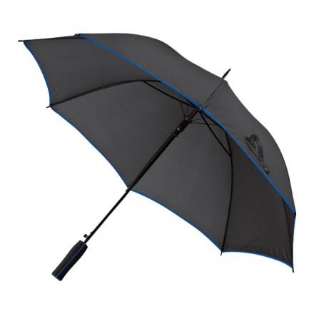 PARAPLUIE PUBLICITAIRE MANCHE DROIT AUTOMATIQUE 'TOOREEN' - bleu