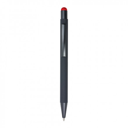 STYLO/STYLET PERSONNALISABLE SOFT TOUCH 'BRISGAU' - rouge