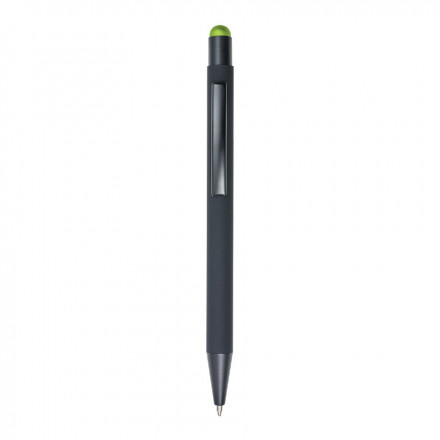 STYLO/STYLET PERSONNALISABLE SOFT TOUCH 'BRISGAU' - vert