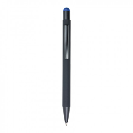 STYLO/STYLET PERSONNALISABLE SOFT TOUCH 'BRISGAU' - bleu foncé