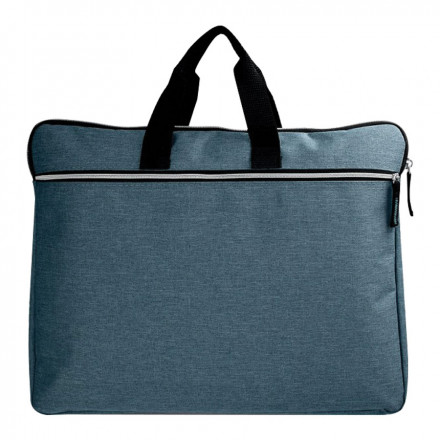 SACOCHE PERSONNALISÉE POUR ORDINATEUR 'MANOLYA' - bleu jean