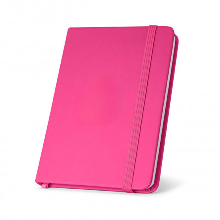 CARNET PERSONNALISABLE A6 NON LIGNÉ 'OLIVIER' - rose