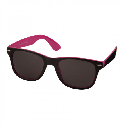 LUNETTES DE SOLEIL PUBLICITAIRES BICOLORES 'SOLARIA' - rose