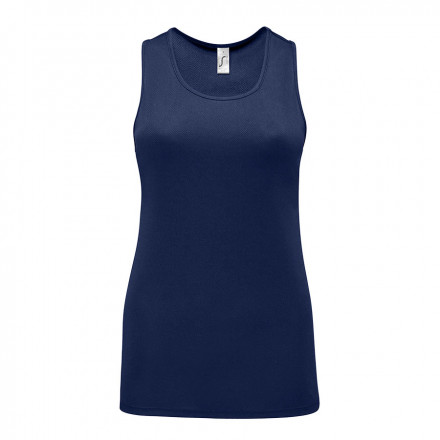 DÉBARDEUR PERSONNALISÉ FEMME 'TYSPORT' - marine