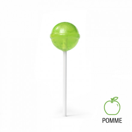 LOT DE 100 SUCETTES BOULES PUBLICITAIRES 'CHIPY' - pomme
