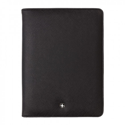 CONFERENCIER PERSONNALISABLE A4 SUPPORT TABLETTE SWISS PEAK® 'WITCO' - noir
