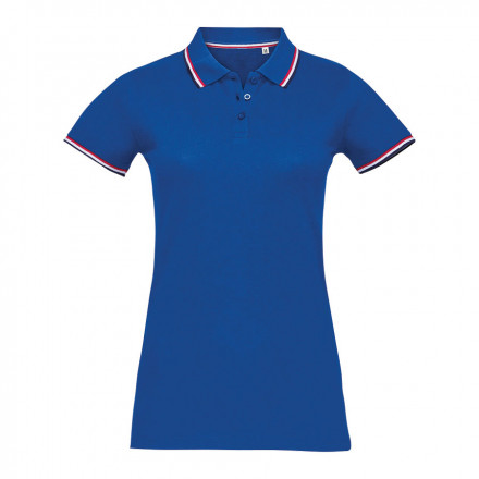 POLO FEMME A PERSONNALISER 'PRESTIGE' - bleu royal