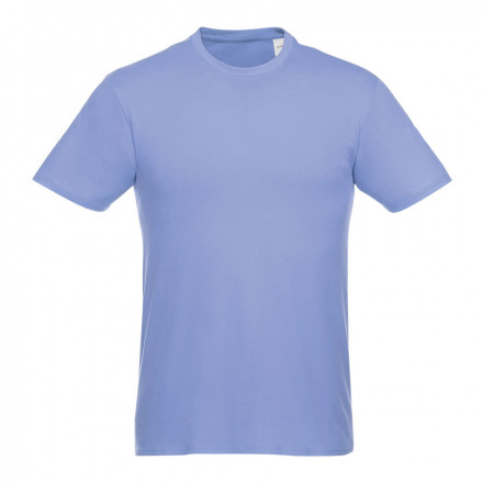 TEE-SHIRT PUBLICITAIRE MIXTE COULEUR 'MARTI' - bleu ciel