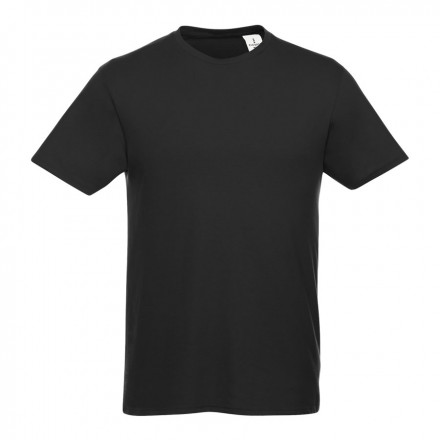 TEE-SHIRT PUBLICITAIRE MIXTE COULEUR 'MARTI' - noir