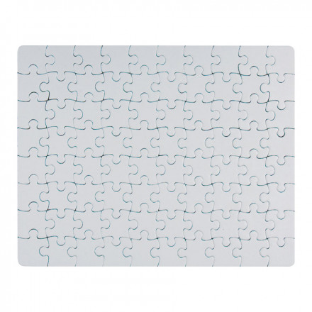 PUZZLE RECTANGULAIRE 80 PIECES PROMOTIONNEL 'RUMA' - blanc