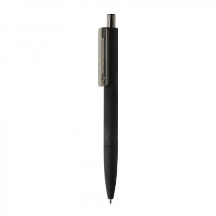 STYLO SOFT TOUCH PERSONNALISE 'RIYA BLACK' - anthracite