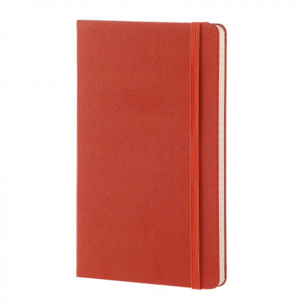 CARNET RIGIDE LIGNÉ MOLESKINE® 'CLASSIC' - rouge