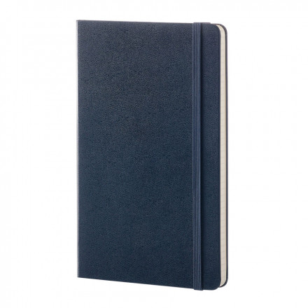 CARNET RIGIDE LIGNÉ MOLESKINE® 'CLASSIC' - marine