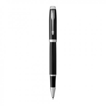 STYLO ROLLER A PERSONNALISER PARKER® 'IM' - noir/chromé
