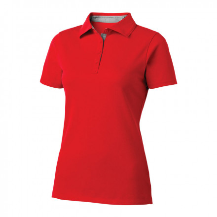 POLO FEMME SLAZENGER® 'HACKER' - rouge