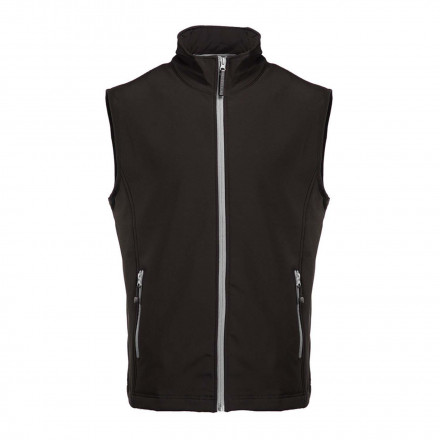 BODYWARMER PUBLICITAIRE MIXTE 'GIBRALTAR' PEN DUICK® - noir/gris