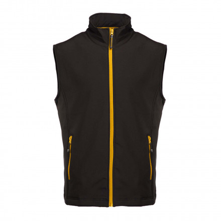 BODYWARMER PUBLICITAIRE MIXTE 'GIBRALTAR' PEN DUICK® - noir/jaune