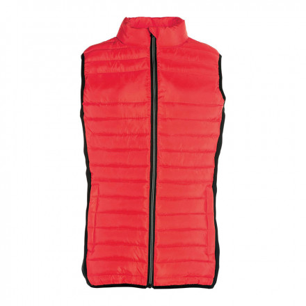 BODYWARMER FEMME PERSONNALISÉ 'BALTIMORE' PEN DUICK® - rouge clair