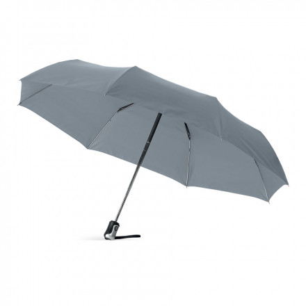 PARAPLUIE PLIABLE AUTOMATIQUE PUBLICITAIRE 'BALMORE' - gris