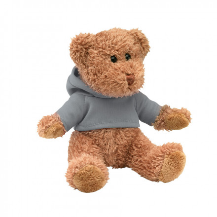 PELUCHE PERSONNALISABLE OURSON 'TEDDY' - gris