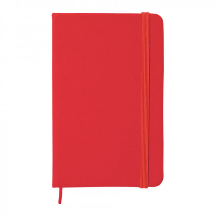 CARNET PUBLICITAIRE A5 QUADRICHROMIE 'TOMASO' - rouge